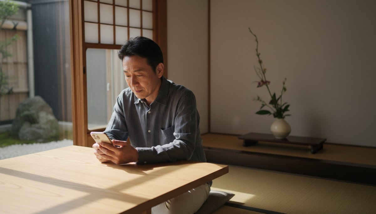 お墓契約後の不安を抱える人のイメージ