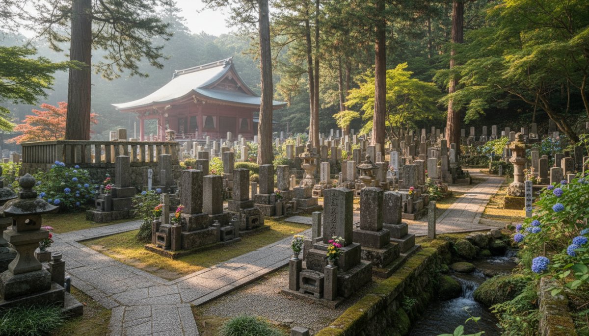 神奈川県の寺院墓地の環境と自然